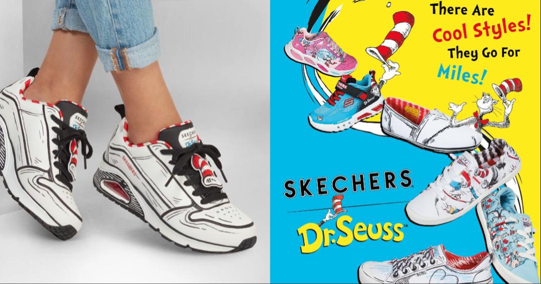 Giày Skechers lấy cảm hứng từ bộ truyện tranh Dr.Seuss